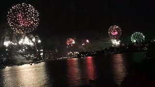 New Year Fireworks 2019 from Cremorne Point [upl. by Ludba44]