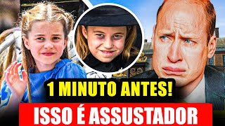 1 MINUTO ANTES Princesa Charlotte Surpreende Ao Se Despedir Do Palácio De Kensington [upl. by Avla]