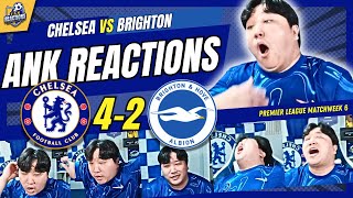 ANK THE KOREAN CHELSEA FAN REACTIONS TO CHELSEA 42 BRIGHTON  2425 PREMIER LEAGUE [upl. by Nhabois]