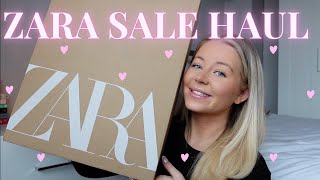 ZARA SALE HAUL🤍 EVERYDAY ESSENTIALS  JANUARY 2024  CHLOEWHITTHREAD [upl. by Salena]