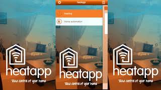 ELKAtherm UK  Changing the Temperature on HeatApp [upl. by Marelya]