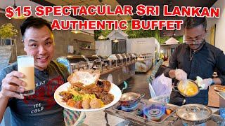 Melbournes Hidden Gem AllYouCanEat Sri Lankan Buffet 15us Australias Best Sri Lankan Feast [upl. by Gleason]