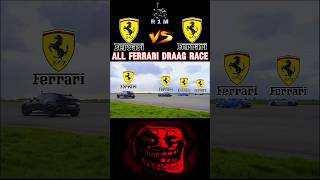 All Ferrari draag race 😈🗿🗿shorts redbullf1 kawasaki rally [upl. by Athene]