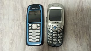 Битва телефонов Nokia 3100 vs Samsung SGHC200 [upl. by Enorel]