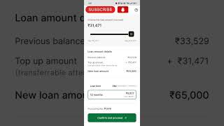 Moneyview Pre approved loan offer 65000  Moneyview Top up Loan offer  loan app 2023 shorts loan [upl. by Wycoff]