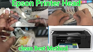 How to Clean the Epson EcoTank L3050 Printer Head  The Best Method [upl. by Zigmund]