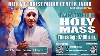 Catholic Holy Mass  Saint Mother Teresa of Calcutta 5th September 2024 Thursday [upl. by Terese]