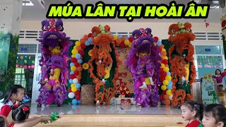 Bình Minh TV  Vlog Múa Lân Tại Hoài Ân [upl. by Gans]