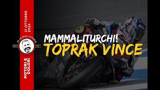 Motori e Dolori  Mamma li turchi Toprak vince [upl. by Siramaj]