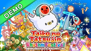 Taiko no Tatsujin Rhythm Festival  Full Demo Gameplay PC [upl. by Erehc876]