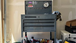 6 month Review  US General 30 Inch Tool Cart Grey with Blacked Out Logos [upl. by Dore993]