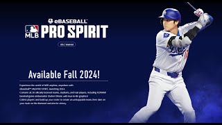 eBaseball MLB PRO SPIRIT  KONAMI [upl. by Rramel918]