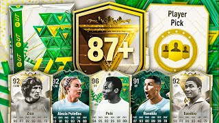 87 ICON PLAYER PICKS amp 600K 88 x11 PACKS 🥳 FC 24 Ultimate Team [upl. by Dhruv]