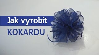 Jak vyrobit mašli  kokarda [upl. by Uahsoj]