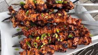 Spicy Korean Chicken Wings and Kebabs [upl. by Michi]