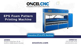 EPS FOAM PATTERN PRINTING MACHINE [upl. by Shue]