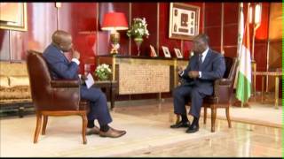 Interview du Président Alassane OUATTARA sur RFI avec Alain FOKA Partie 1 [upl. by Krahmer]