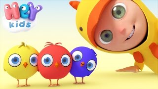 Chicks Song  Animal Songs For Kids  HeyKids [upl. by Adnole287]