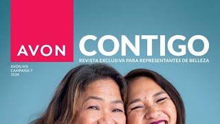 Avon contigo campaña 7 2024 México [upl. by Tlevesor]