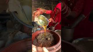 तिल के लड्डू 🛖 cooking food foodie villagelife viralvideo shorts reels [upl. by Latsyrhk]