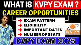 All About KVPY 2025  Inspire She Eligibility amp Pattern Application Form Dates Syllabus [upl. by Getraer]