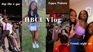 HBCU VLOG Tuskegee Kappa Probate SGA Week Alpha Week Hop like a Que amp More [upl. by Pilloff]