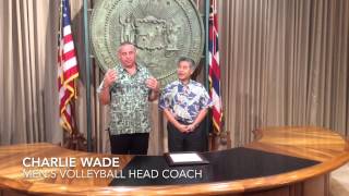 Gov Ige Honors Hawaii Athletics Teams With Proclamation [upl. by Knute616]