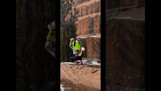 Fursuit in the snow with red rocks [upl. by Stegman]