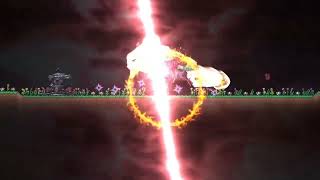 terraria tmodloader death mode nameless deity fight 💀💀💀 [upl. by Eleanore151]