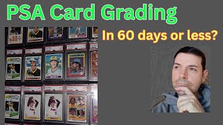 Grading Cards With PSA Demonstration [upl. by Harpole976]