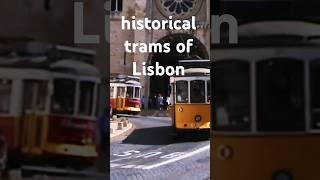 Historische Bahnen in Lissabon Strassenbahn Tram Lissabon [upl. by Inattirb520]