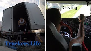 Truckers Life Shower Workout Driving [upl. by Harrell571]