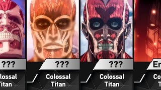 All Colossal Titans from Attack on Titan [upl. by Fablan]