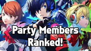 Ranking EVERY Party Member in Persona 3 Reload [upl. by Sassan]