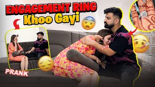 ENGAGEMENT RING KHOO GAYI😱  PRANK On RAJAT😰  UNEXPECTED REACTION😧  RAJATSWATIVLOGS [upl. by Ettenhoj205]