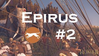 Lets Play Total War Rome 2  Epirus  Episode 2 [upl. by Emmer]