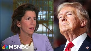 We dont need his baloney telling us hell protect us Gina Raimondo dismisses Trump remark [upl. by Ahseer]