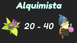 Ruta de SALVIA  Alquimista de nivel 20  40  DOFUS [upl. by Adyht]