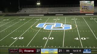 Roane County Raider Football vs Oak Glen High School [upl. by Bullock]