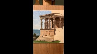 Caryatid porch of the Erechtheion in Athens [upl. by Kerianne]