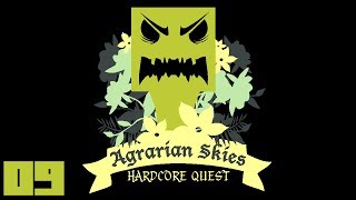 Minecraft Agrarian Skies  Harvester Planter and Sludge  E09 [upl. by Aerdnahc]