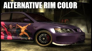 Need for Speed Most Wanted  Alternative rim color [upl. by Cob191]