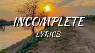 INCOMPLETE  BACKSTREET BOYS  LYRICS VIDEO davewinklercover songcover songlyrics [upl. by Stronski775]