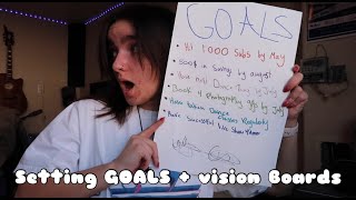 Setting Goals  Vision Boards [upl. by Yancey]