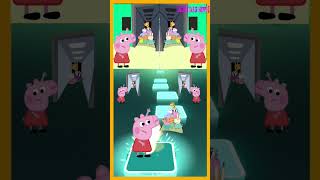 Peppa Pig Darkness Challenge Meme Tiles Hop Shorts peepapig darkness chsllenge memes [upl. by Lemmor29]