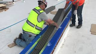 Emseal Roof Joint Installation [upl. by Beryle]