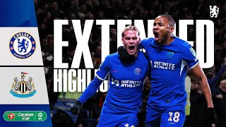 Chelsea 11 Newcastle 42 on PENALTIES  EXTENDED Highlights  Carabao Cup QuarterFinal 2324 [upl. by Ainnat]