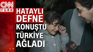 Canlı yayında duygu dolu anlar Defne depremle ilgili yaşadıklarını anlattı quotDepremi unutamıyorumquot [upl. by Mont584]