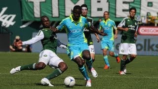 HIGHLIGHTS Portland Timbers vs Seattle Sounders MLS [upl. by Naryb]