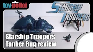 Starship Troopers Tanker Bug by Galoob 1996 review  Toy Polloi [upl. by Eerahs]